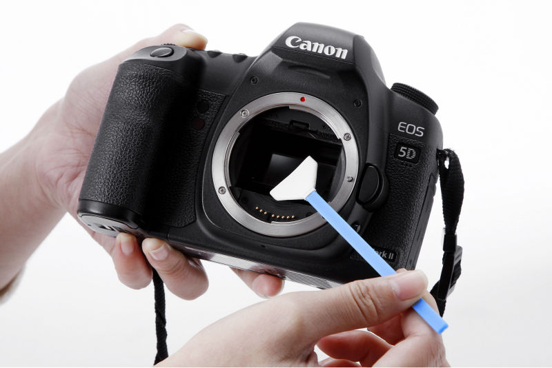 чистка матрицы фотоаппарата от пыли