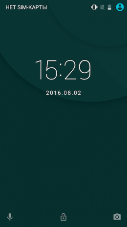 Doogee T6 Pro, экран блокировки