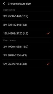 камера Flyme 5